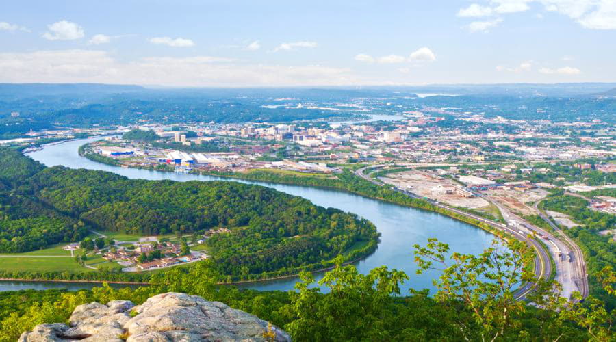 As melhores opções de aluguel de carros em Chattanooga